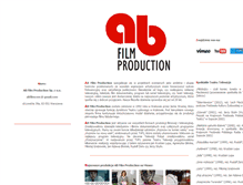 Tablet Screenshot of ab-film.com
